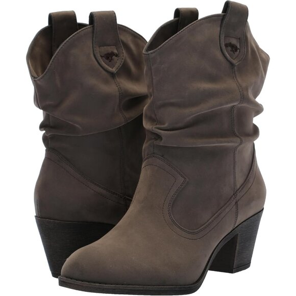 🆕Rocket Dog Women’s Brown Fabric Sheriff Modern Ankle Boot with Pull-Up Tabs - Picture 7 of 7